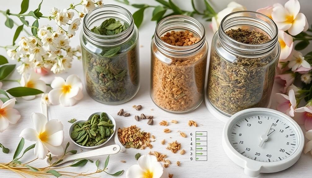 optimal blending ratio guidelines