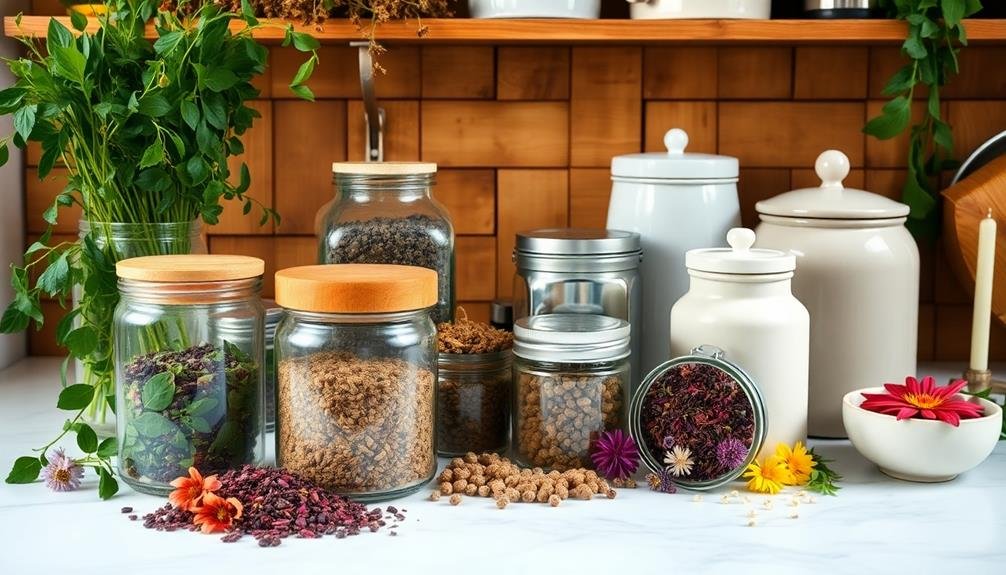 optimal containers for tea