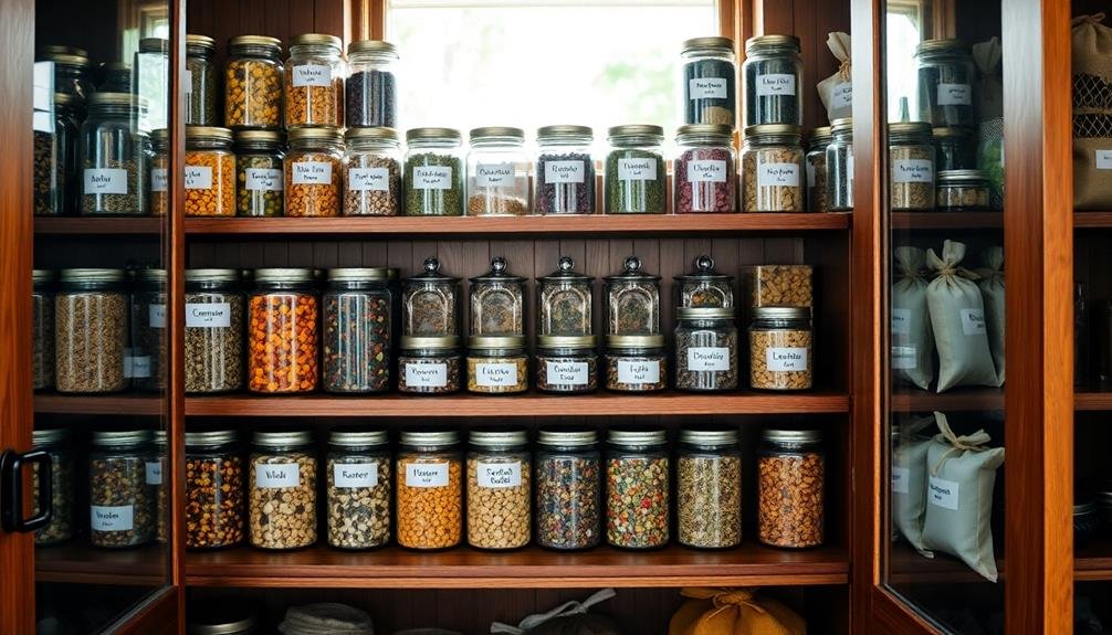 optimal herbal blend storage