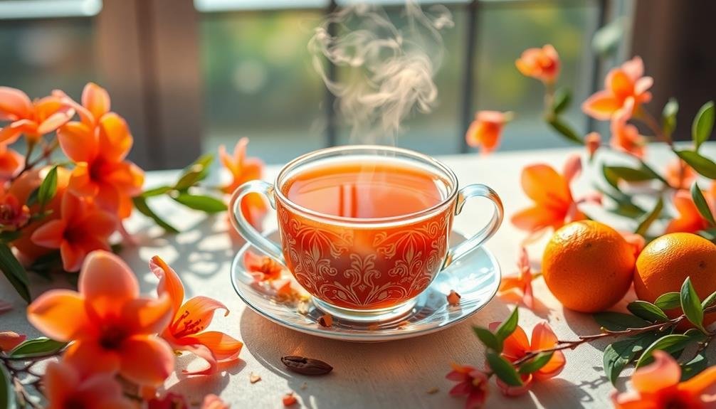 orange blossom tea benefits