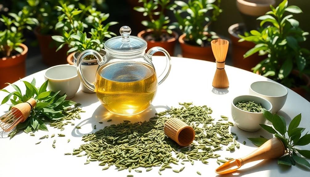 organic loose leaf tea selection