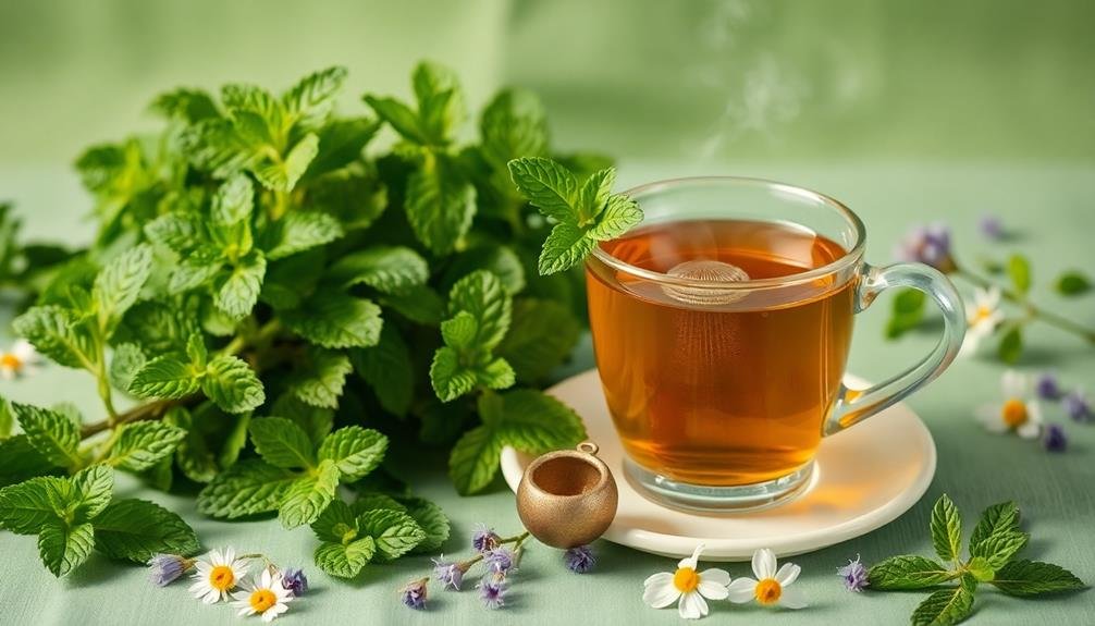 peppermint alleviates stress naturally