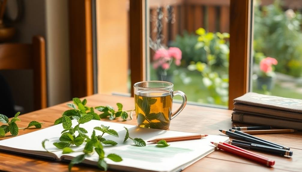 peppermint clarity herbal tea