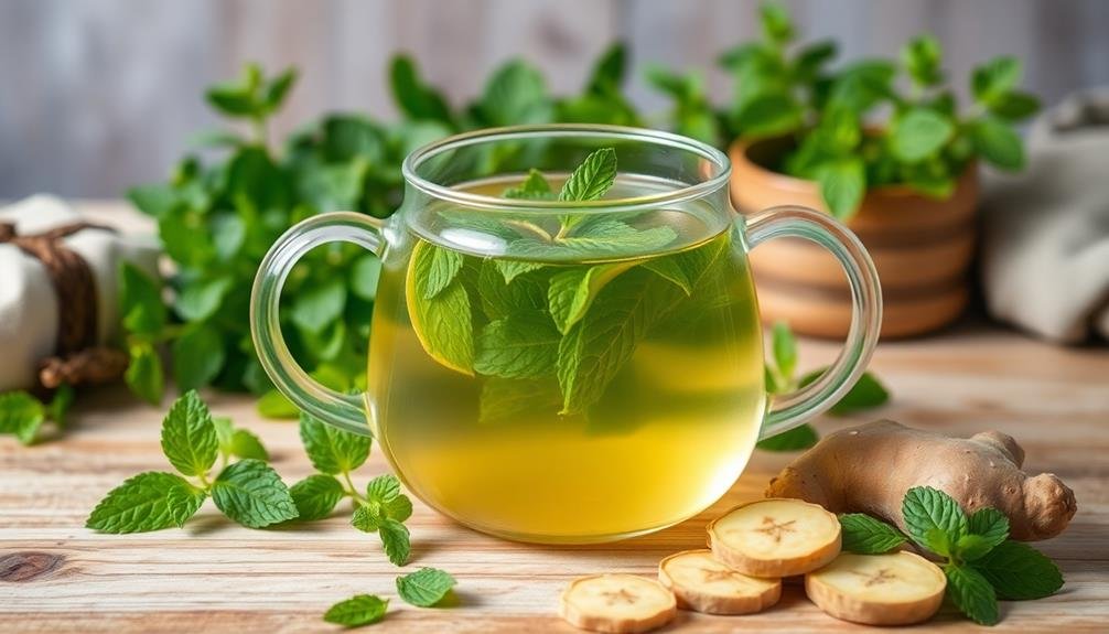 peppermint ginger flavor fusion