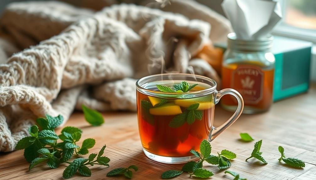 peppermint tea sinus relief
