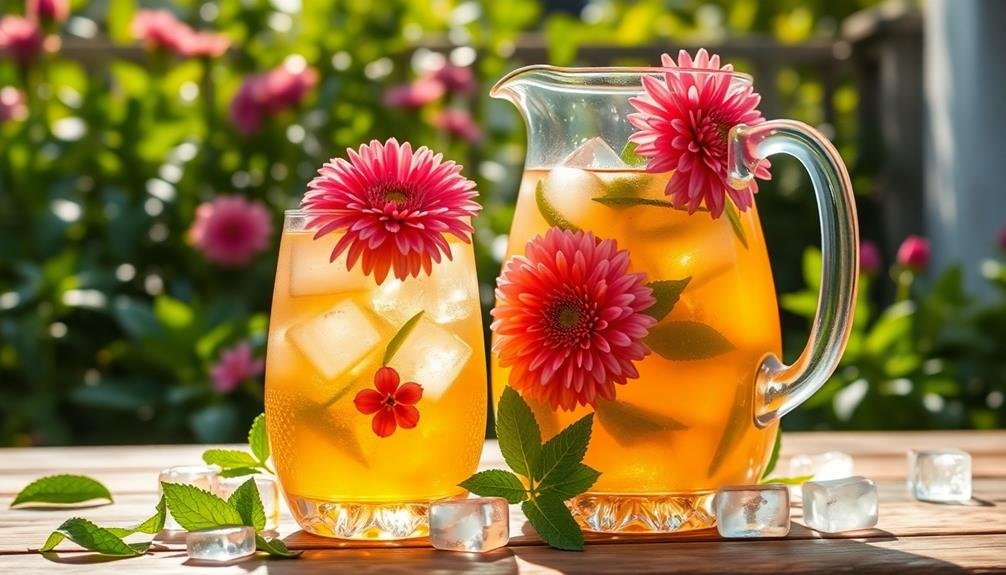 perfect iced chrysanthemum tea