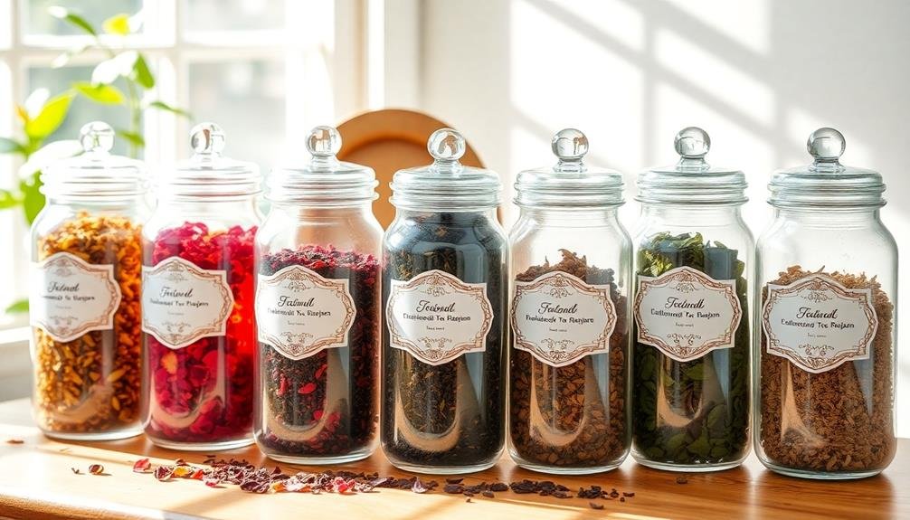 personalized branding for teas