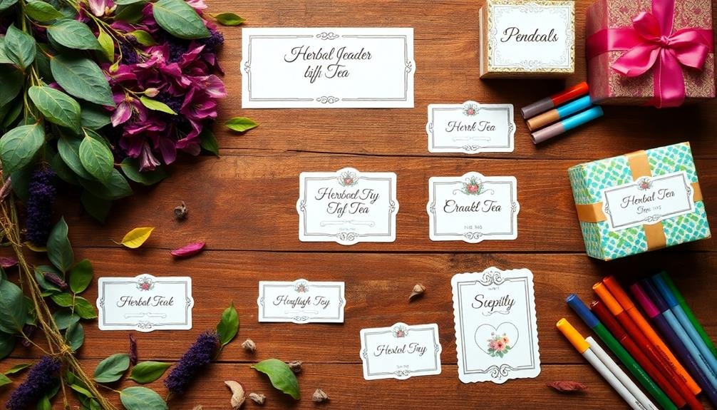 personalized label creation process