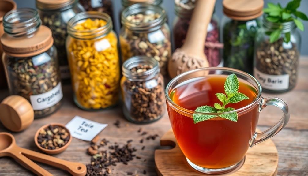 personalized tea blend creation