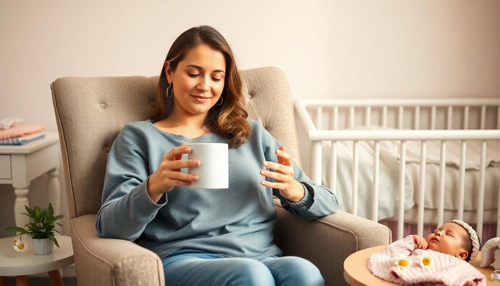 postpartum herbal tea benefits