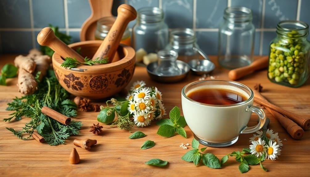 precise tea blending instructions