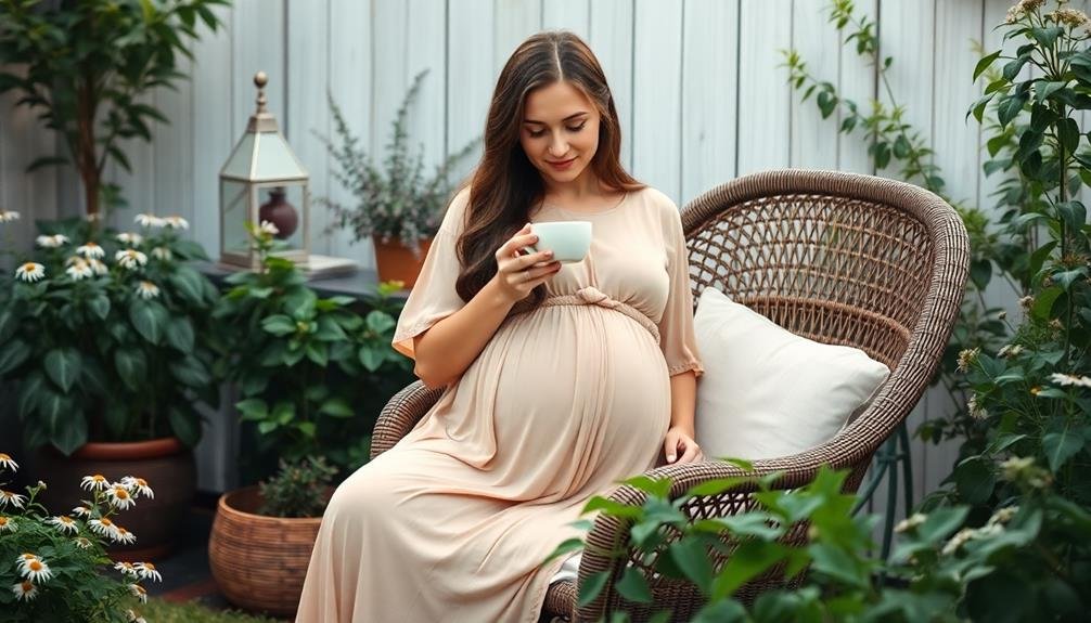 pregnancy soothing herbal infusions