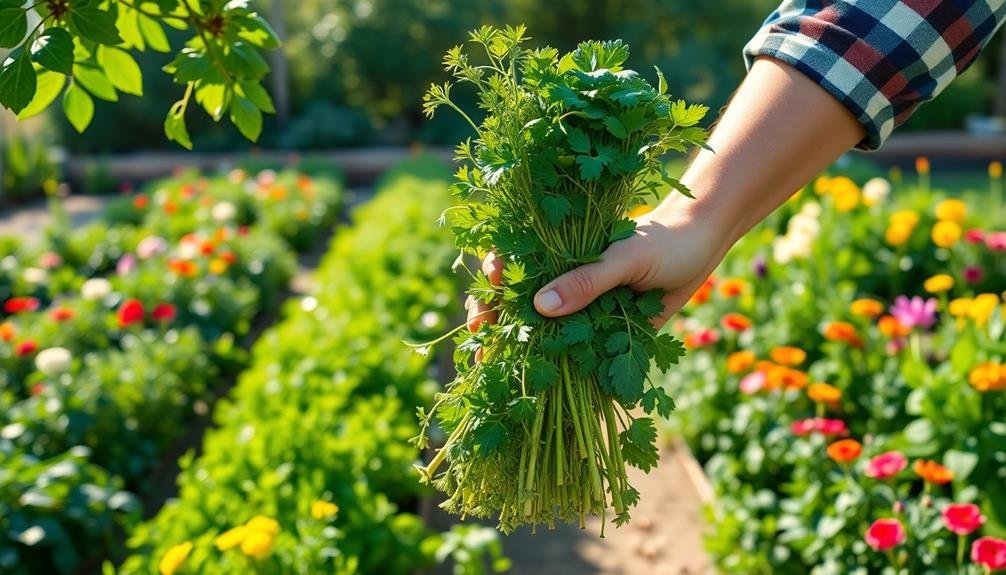 promoting community herb cultivation