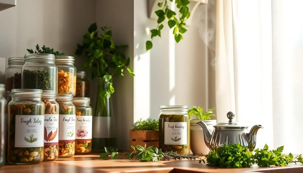 proper herbal tea storage