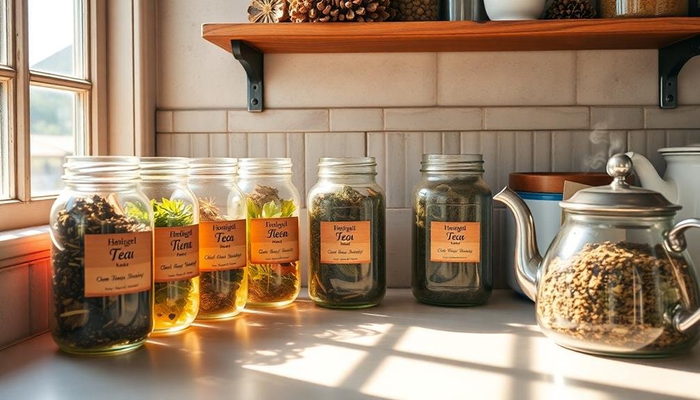 properly store tea blends