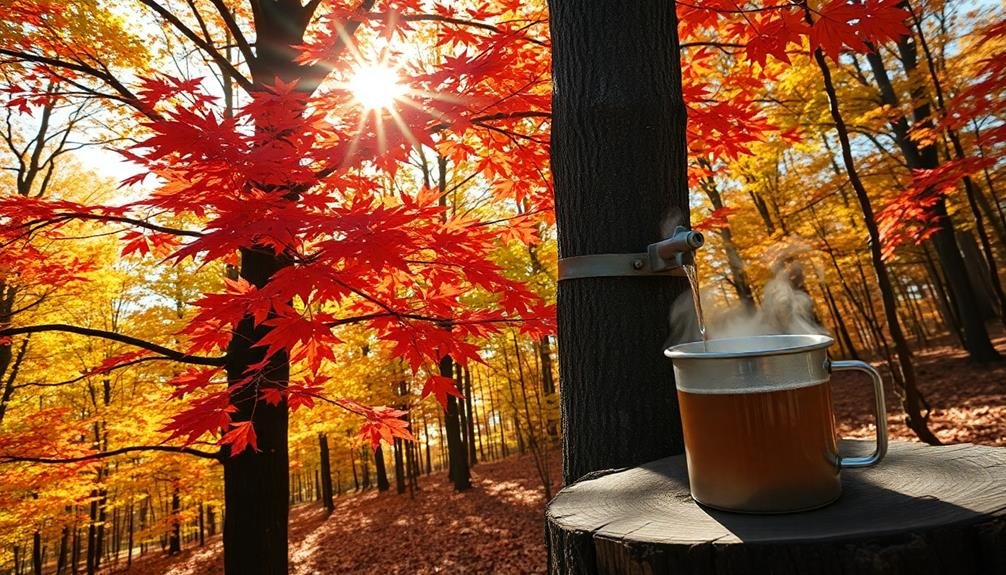 pure natural sweet syrup