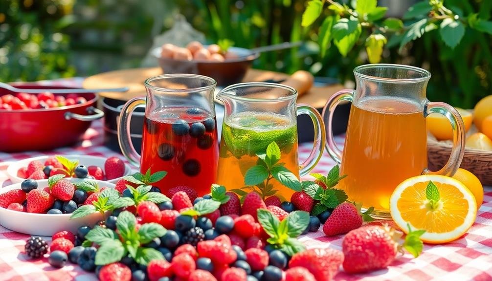 refreshing berry fruit blend
