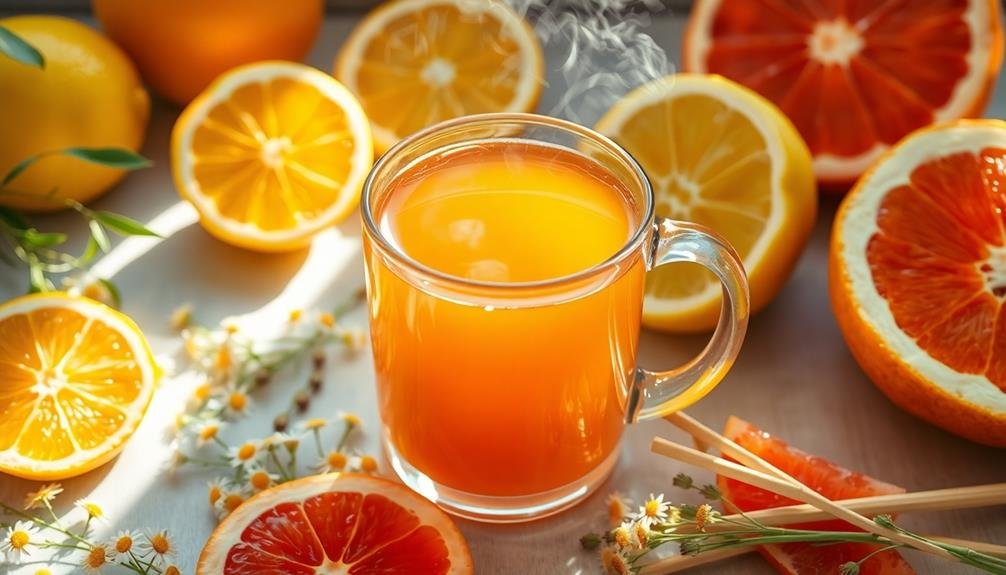 refreshing citrus fruit medley