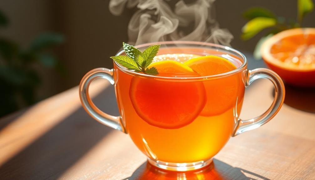 refreshing citrus herbal experience