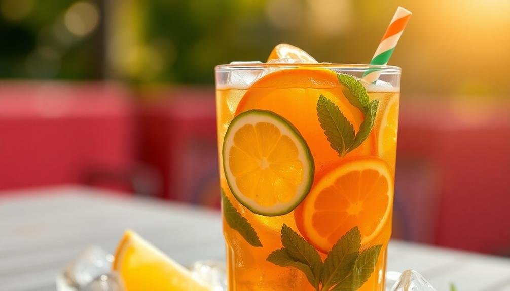 refreshing citrus mint blend