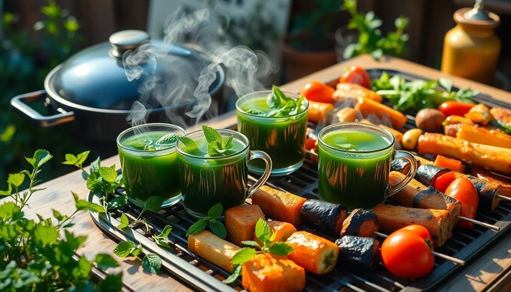 refreshing herbal beverage delight