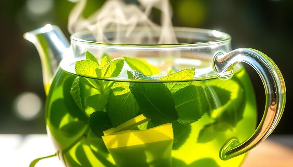 refreshing herbal detox beverage