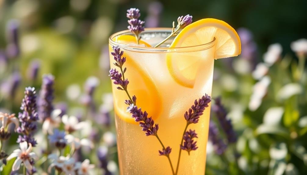 refreshing herbal lavender tea