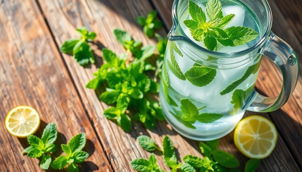 refreshing mint for summer