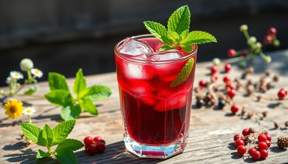 refreshing schisandra berry beverage