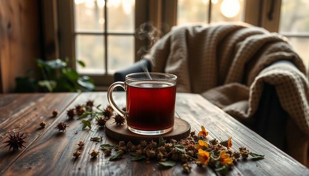 relaxing herbal tea blend