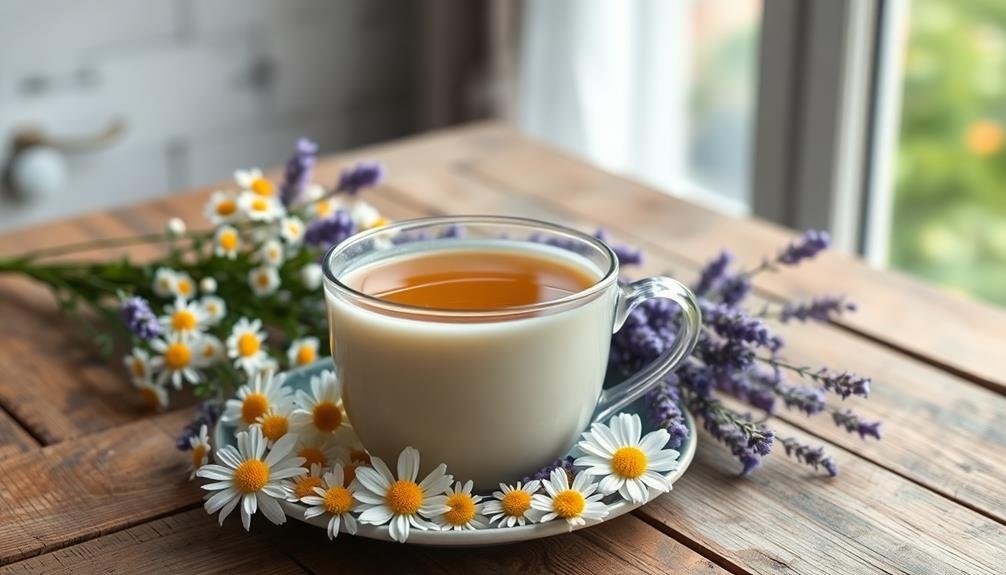 relaxing herbal tea fusion