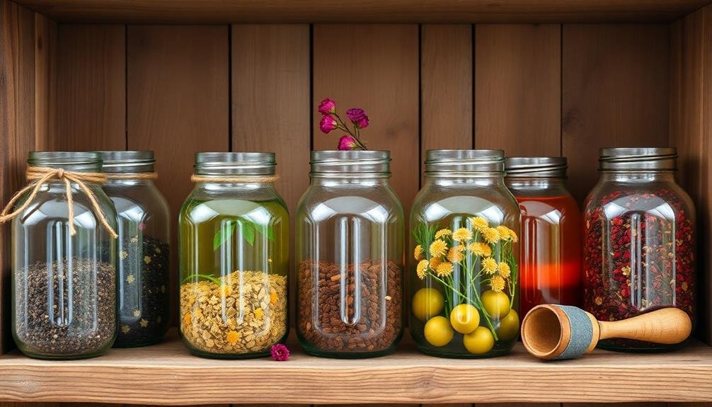 repurposed glass jar crafts