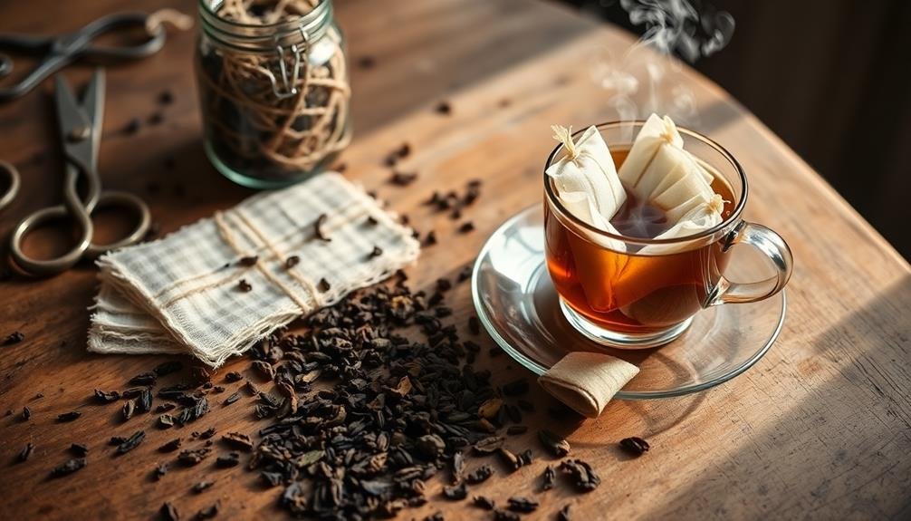 reusable herbal tea bags