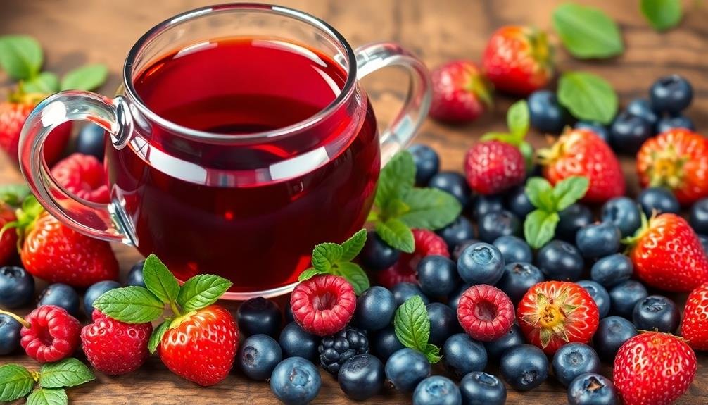rooibos berry blend tea