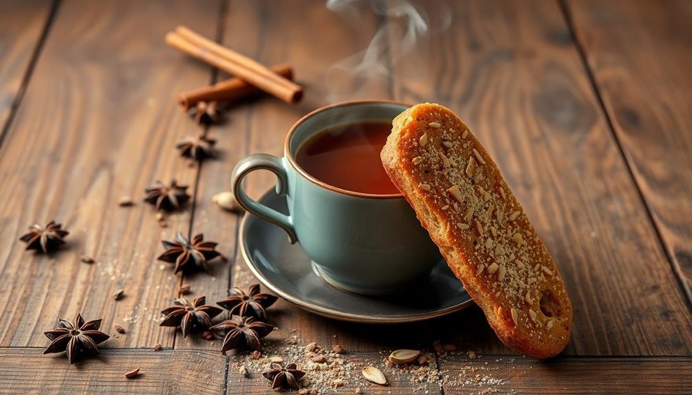 rooibos chai biscotti delight