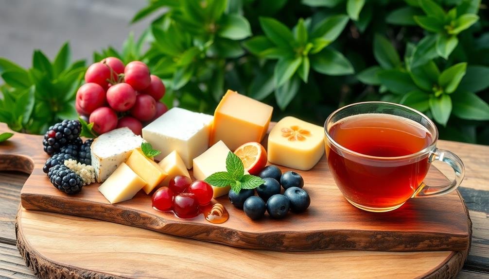 rooibos cheese pairing suggestions