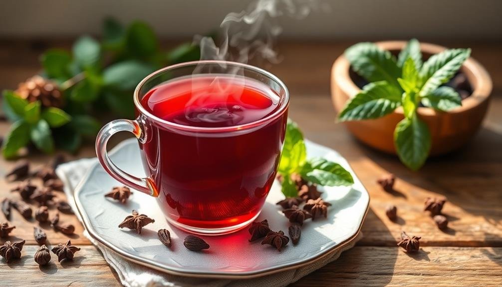 rooibos clove herbal blend