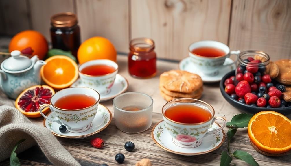 rosehip tea food pairings