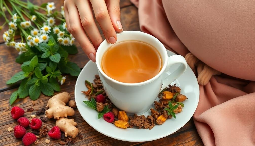 safe herbal teas pregnancy