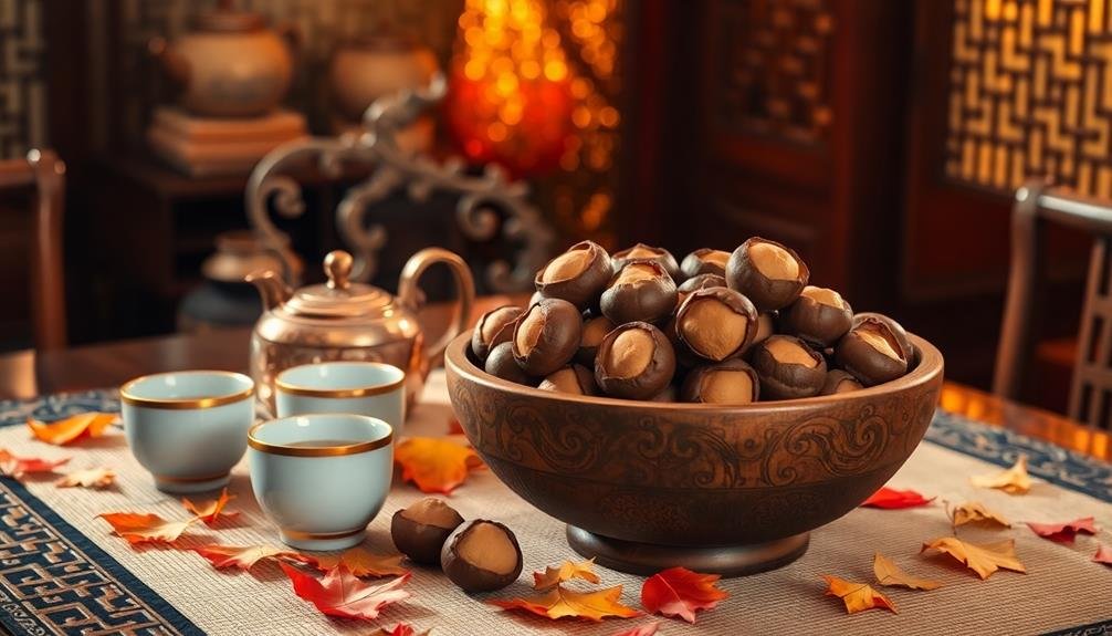 seasonal delight roasted chestnuts