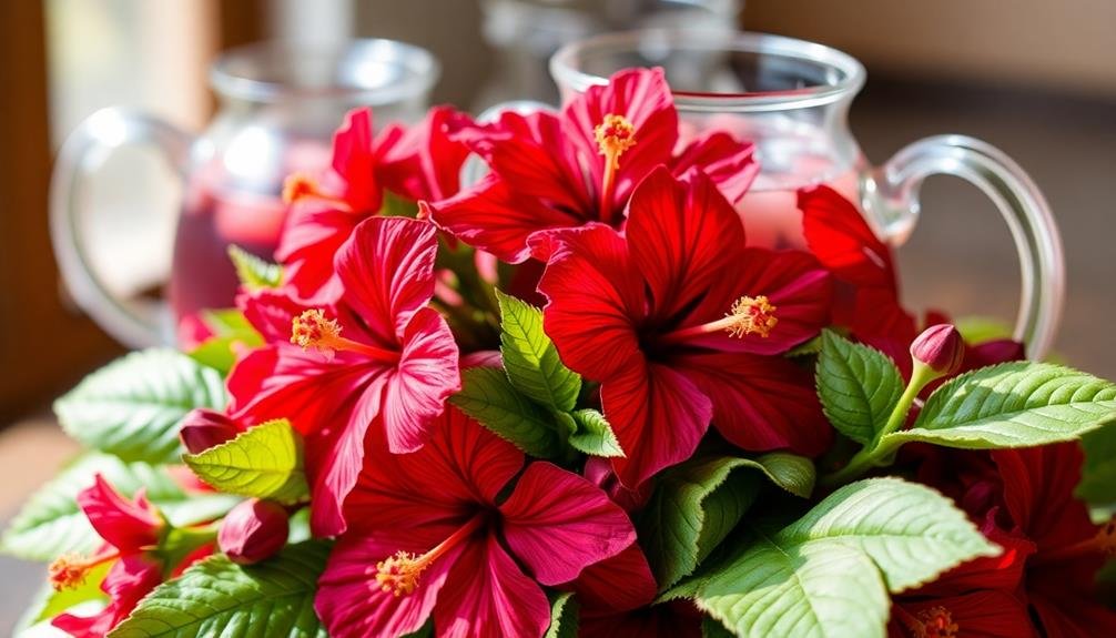 select premium hibiscus blooms