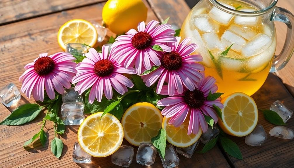 selecting echinacea herbal tea