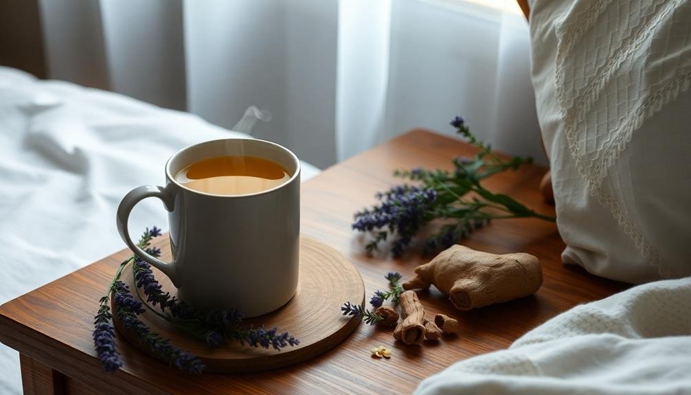sleep inducing herbal tea blend