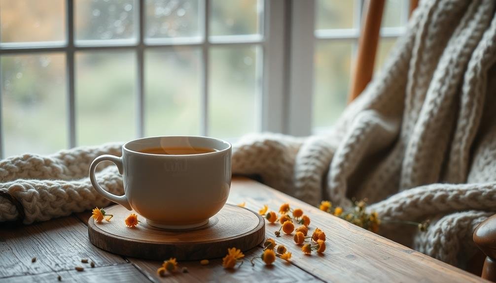 soothing chamomile for relaxation