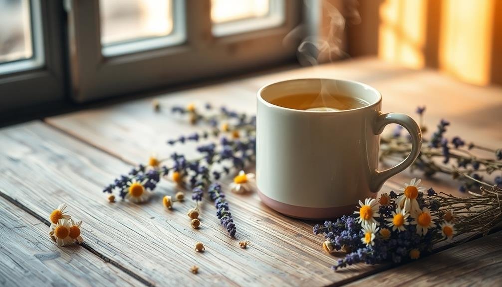 soothing chamomile lavender mixture