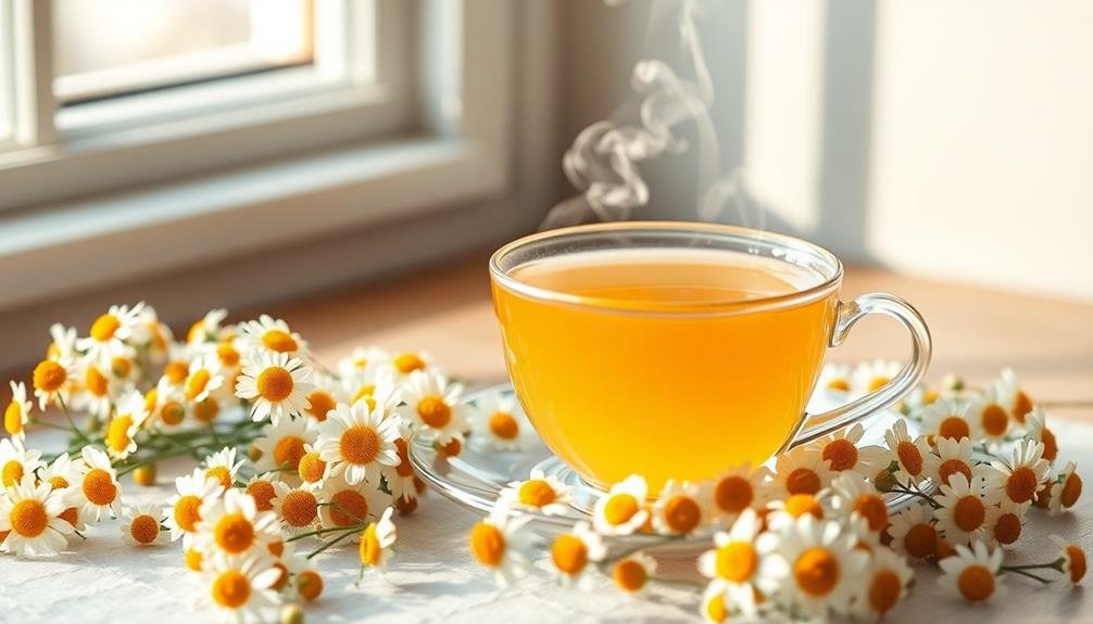 soothing chamomile tea benefits