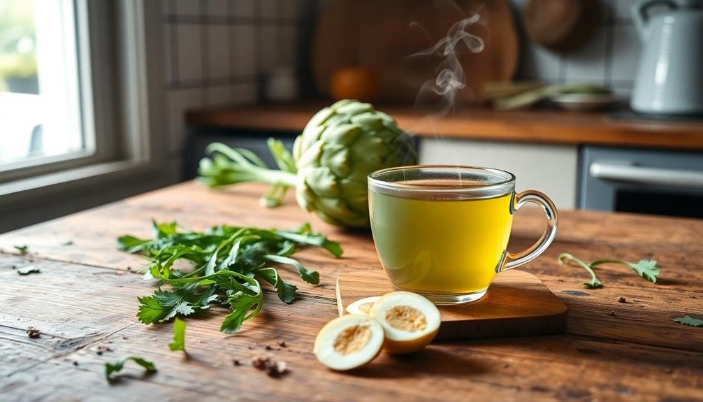 soothing fennel artichoke infusion
