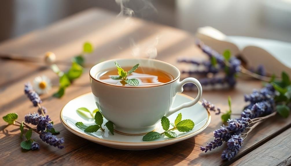 soothing herbal tea blend