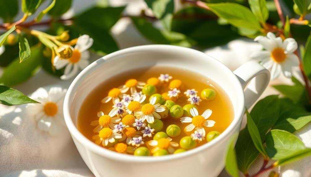 soothing herbal tea blend