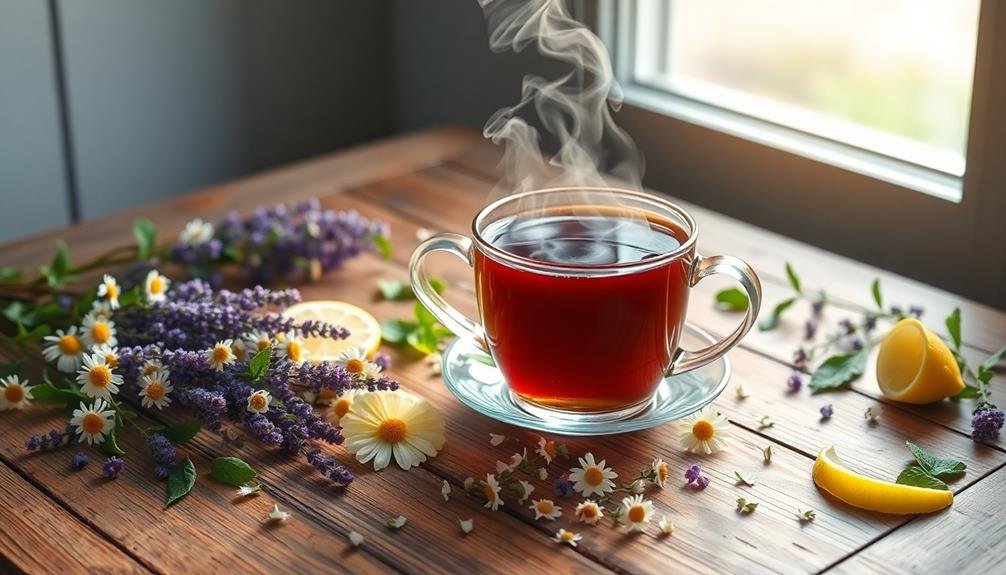 soothing herbal tea blends